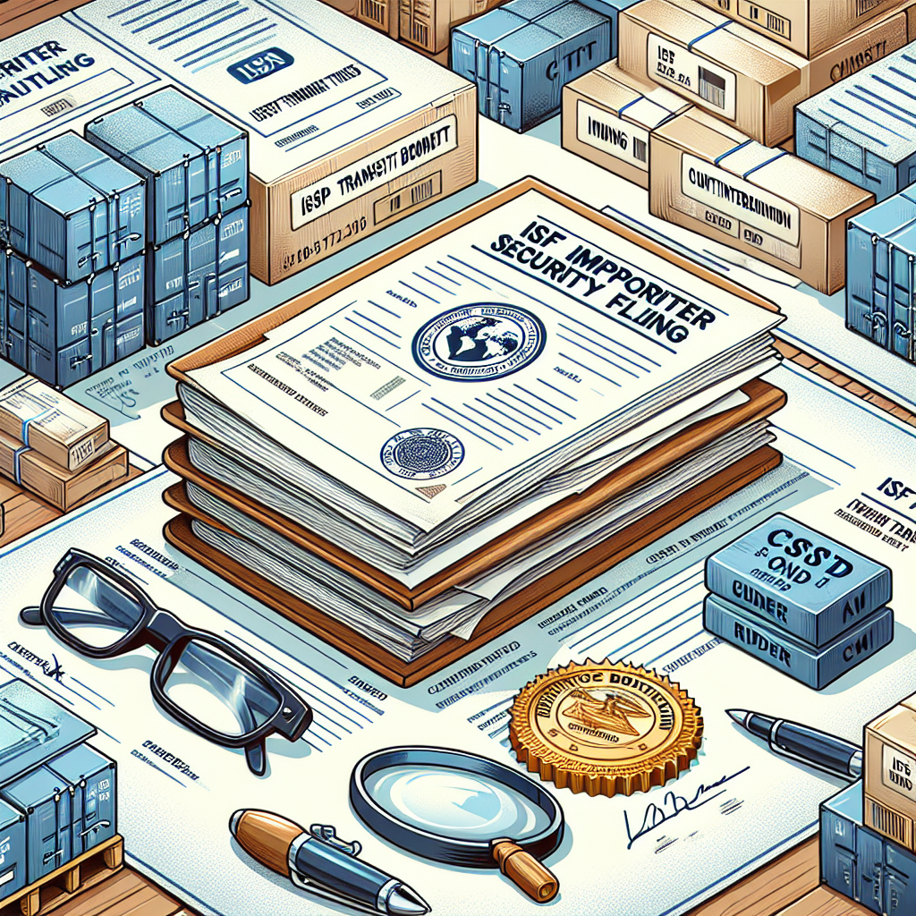What Is The ISF Importer Security Filing Bond Continuous Transaction Bond Rider (ISF-CTB Rider), And When Is It Required?