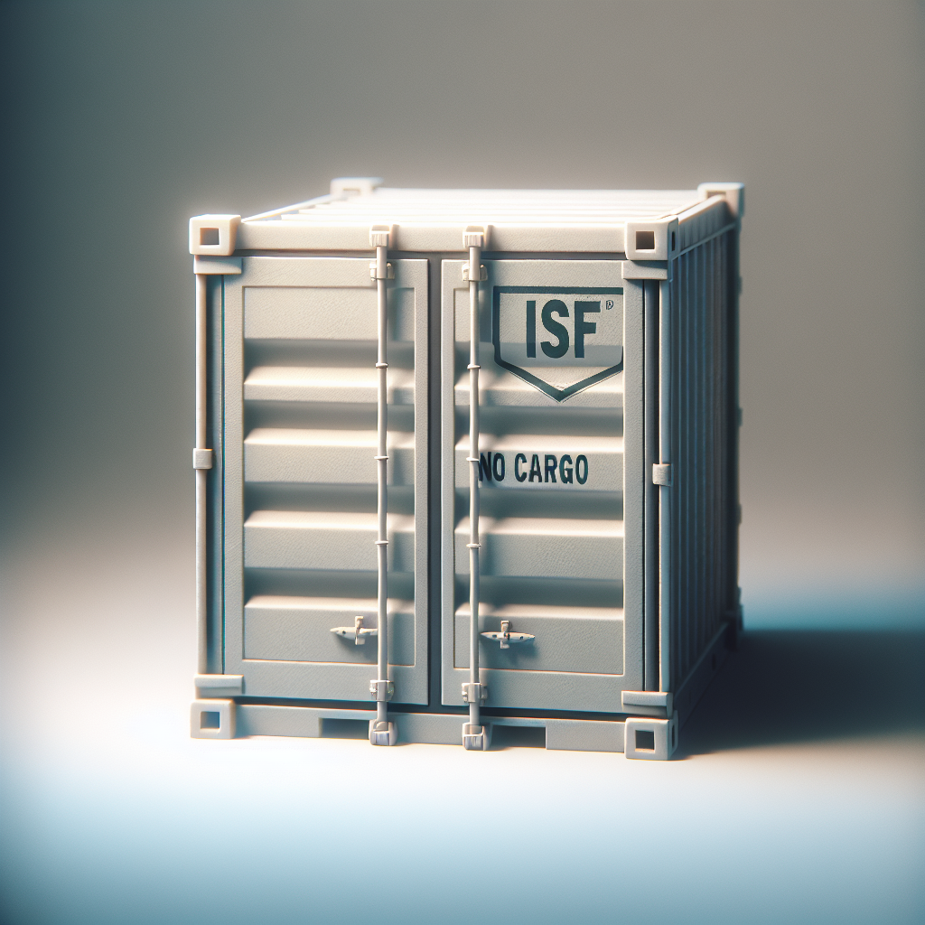 What Is The Role Of The ISF No Cargo Message, And When Is It Used?