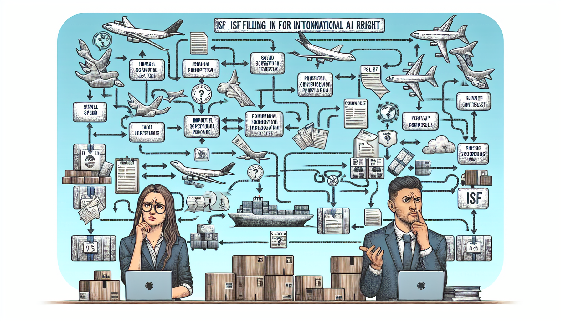 Can ISF Filings Be Submitted For Goods That Are Transported Via International Air Freight Forwarders?