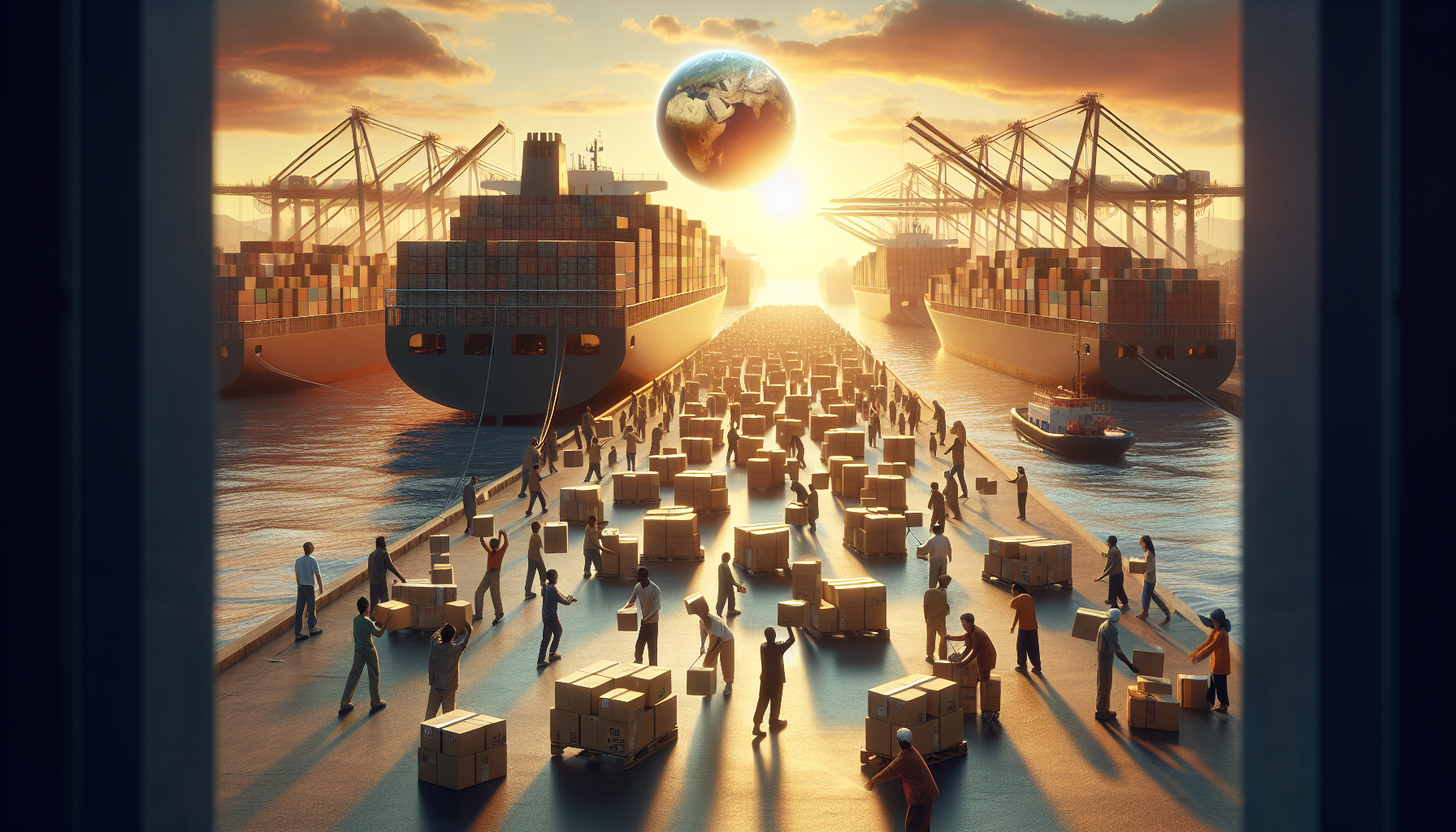 How Does The ISF Program Address Goods That Are Temporarily Exported For Charity Or Humanitarian Aid?
