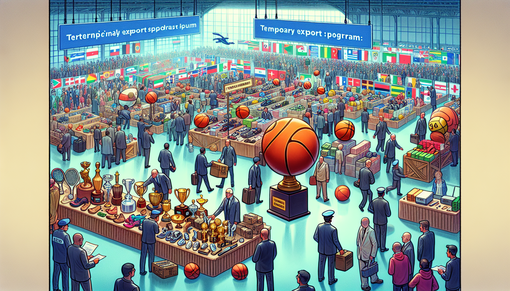 How Does The ISF Program Handle Goods That Are Temporarily Exported For Sporting Events Or Competitions?