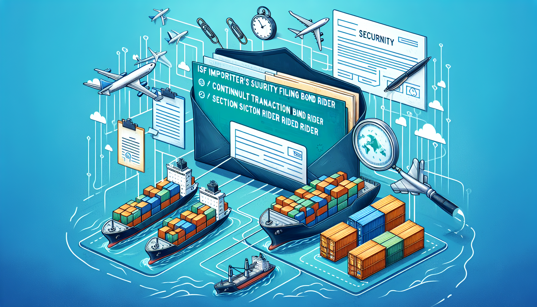 What Is The Role Of The ISF Importers Security Filing Bond Rider Continuous Transaction Bond Rider Section Rider Rider (ISF Bond Rider-CTB Rider-Section Rider Rider), And When Is It Used?