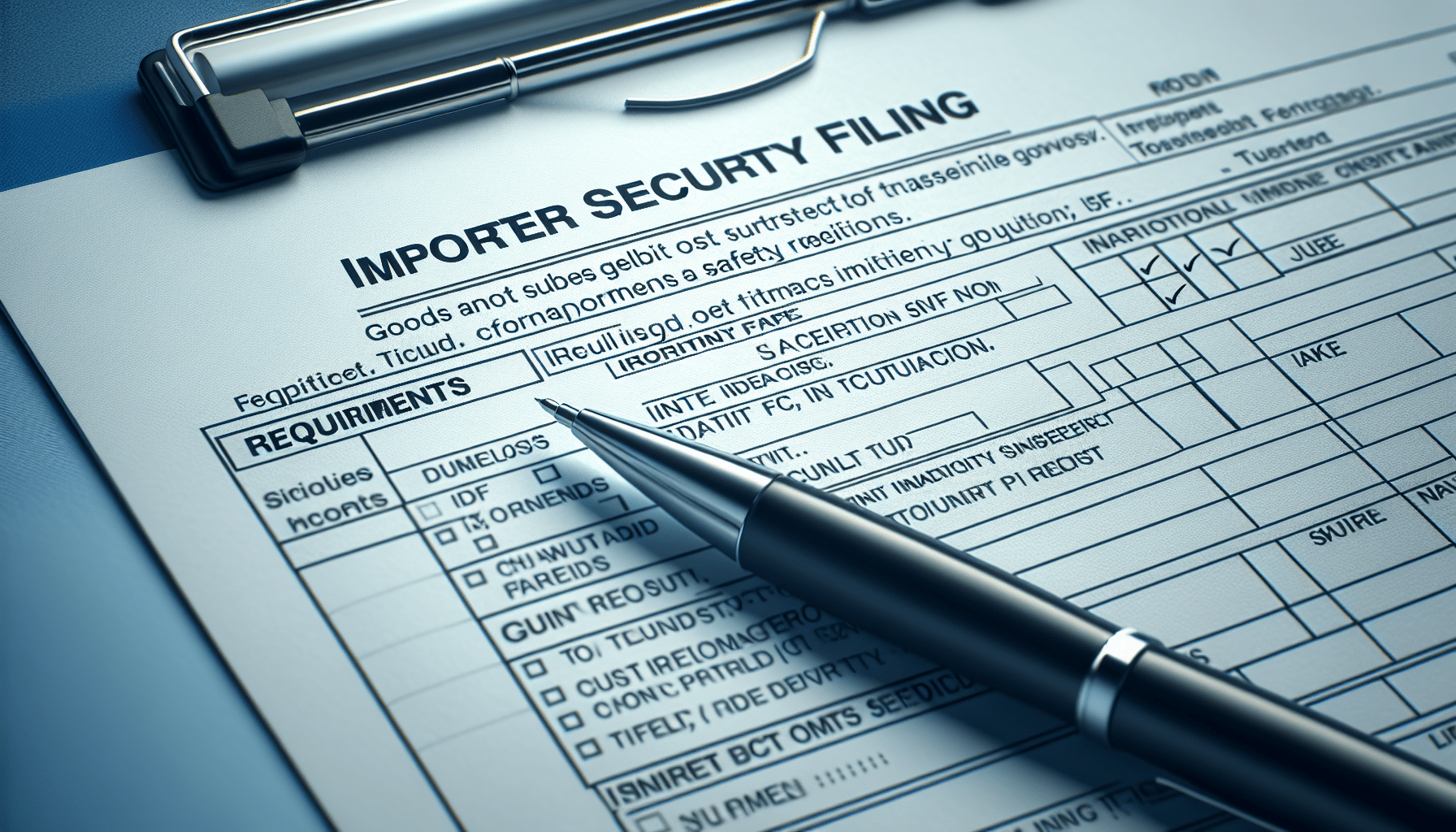 Are There Any Specific Requirements For Filing The ISF For Goods Subject To Transportation Safety Regulations?