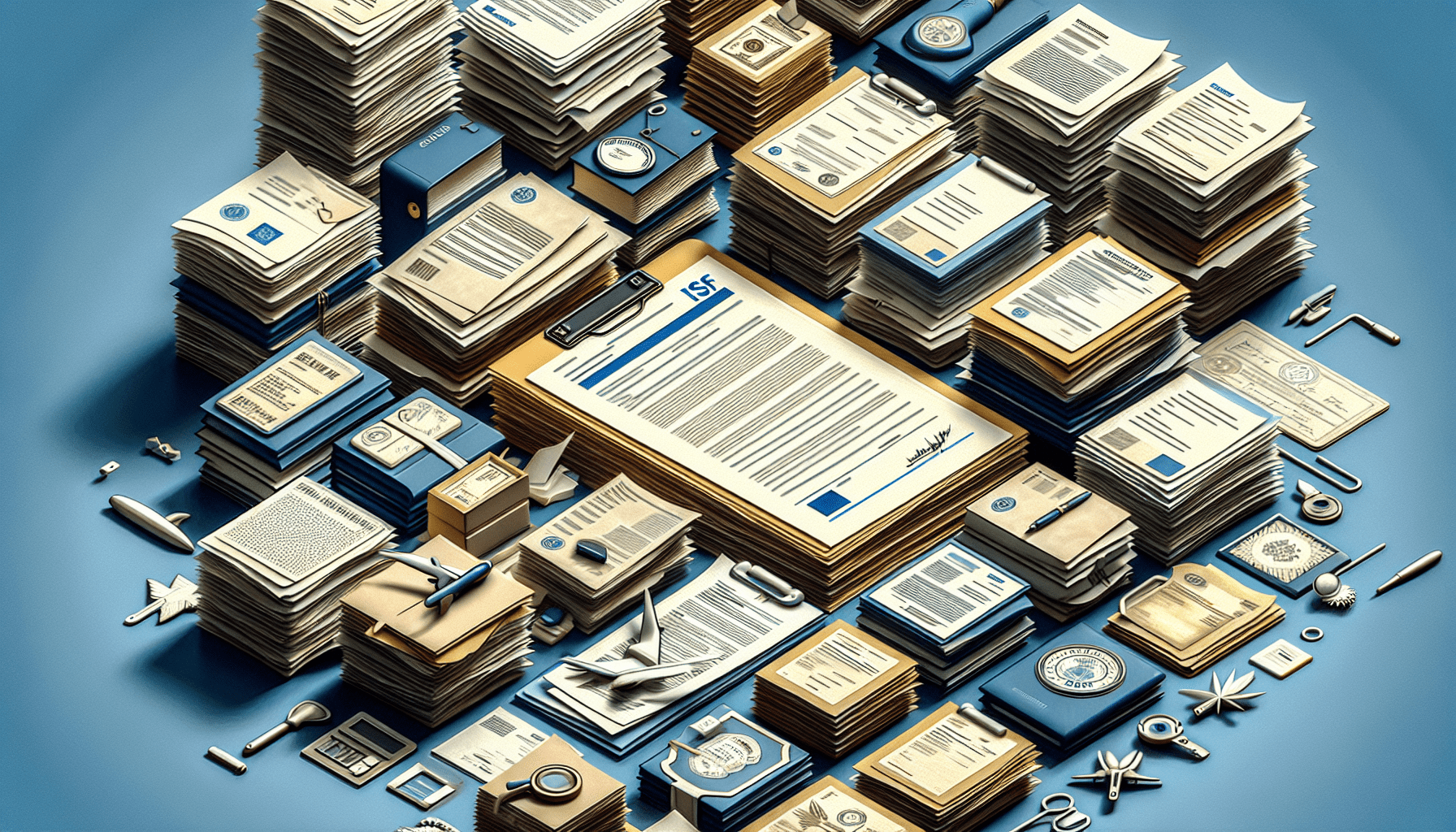 Does The ISF Filing Require The Submission Of Any Supporting Documents Or Certificates?