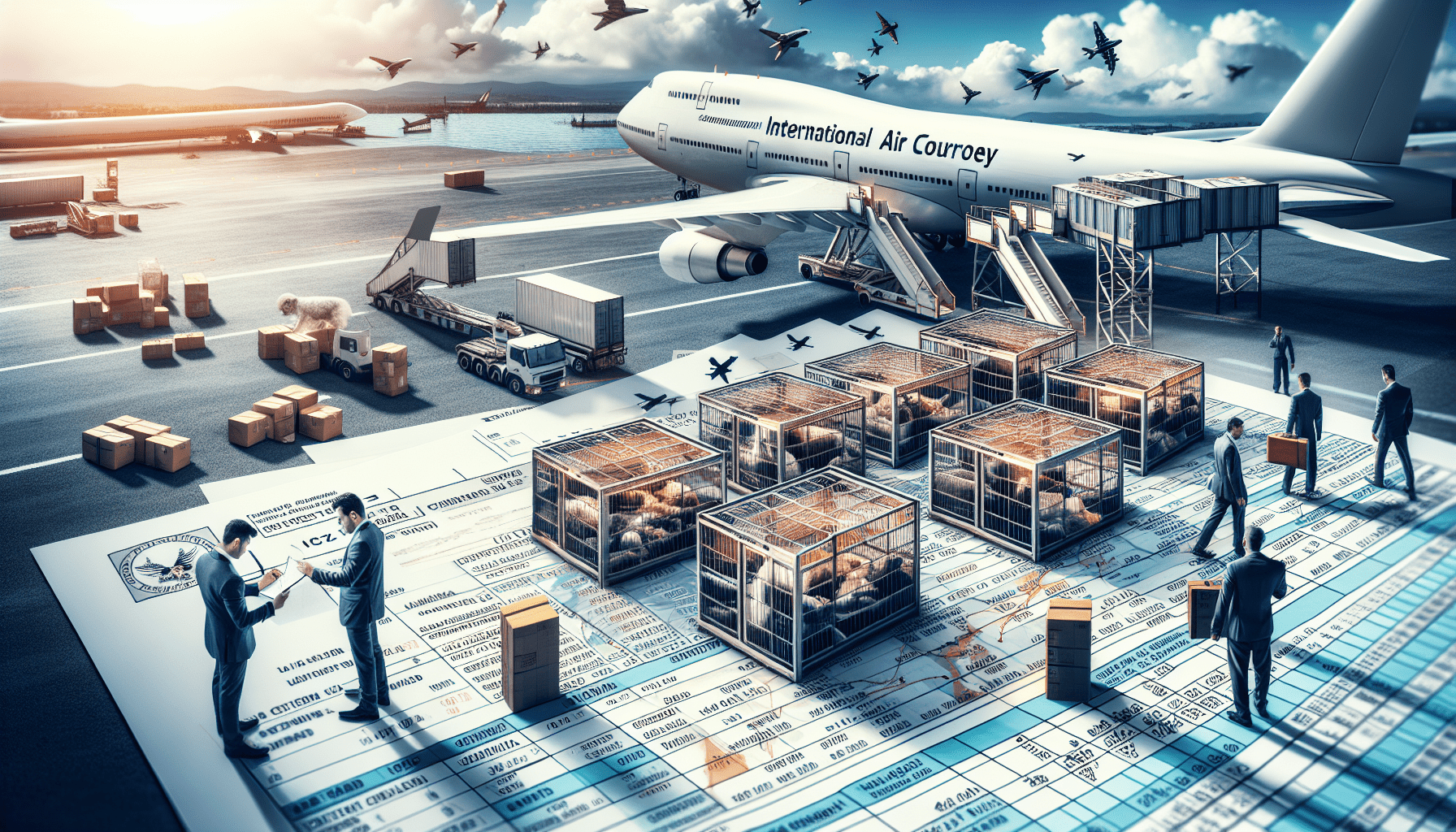 Can ISF Filings Be Submitted For Goods That Are Transported Via International Air Courier Services With Live Animals?