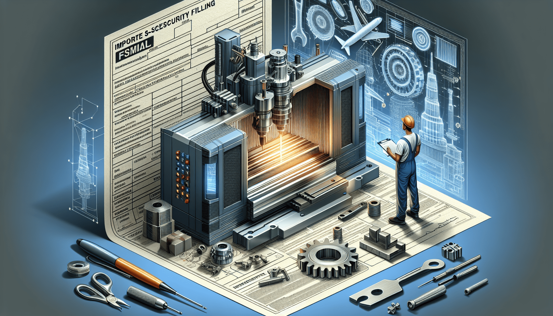 Do I Have To File ISF For CNC Grooving Machine