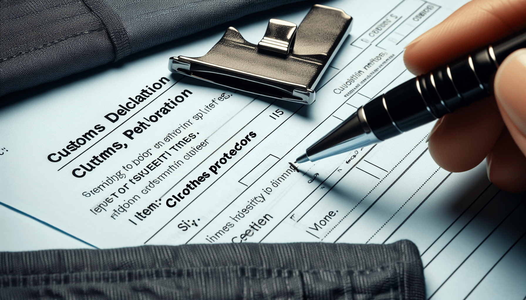 Why Should I File ISF For Clothes Protectors